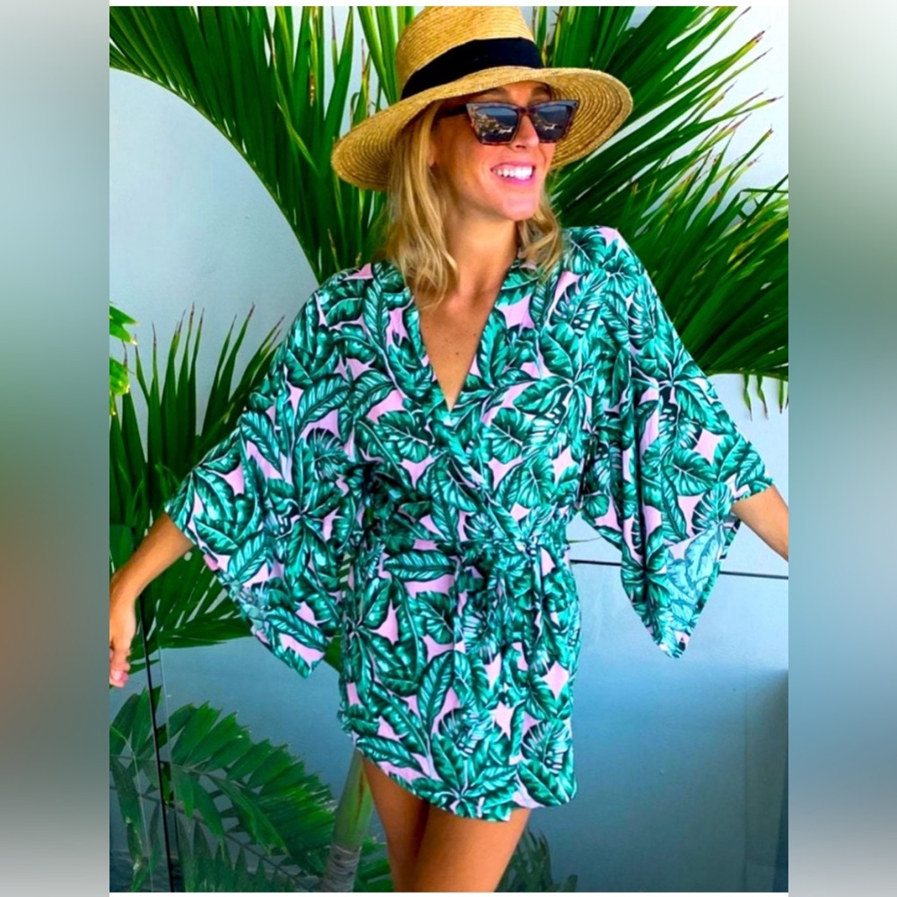 Kenny Flowers Beverly Hills Kimono
